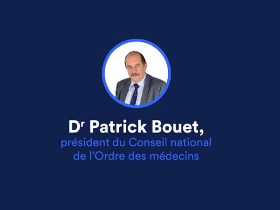 Vidéo du président de l'Ordre des médecins