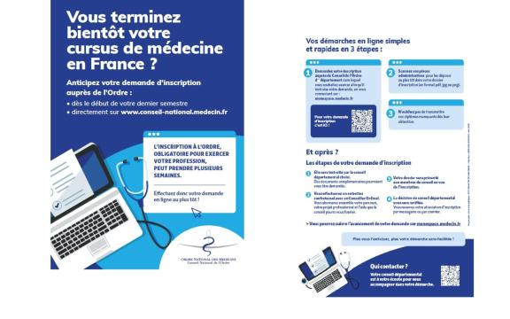 Inscription en ligne des médecins