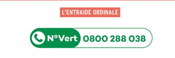 Le numéro vert de l'entraide ordinale Le numéro vert de l'entraide ordinale