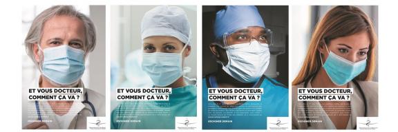 Campagne auprès de l'ensemble des médecins.