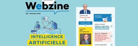 Webzine de l'Ordre des médecin sur l'intelligence artificielle