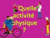 Webzine : "l’activité physique adaptée à la santé"